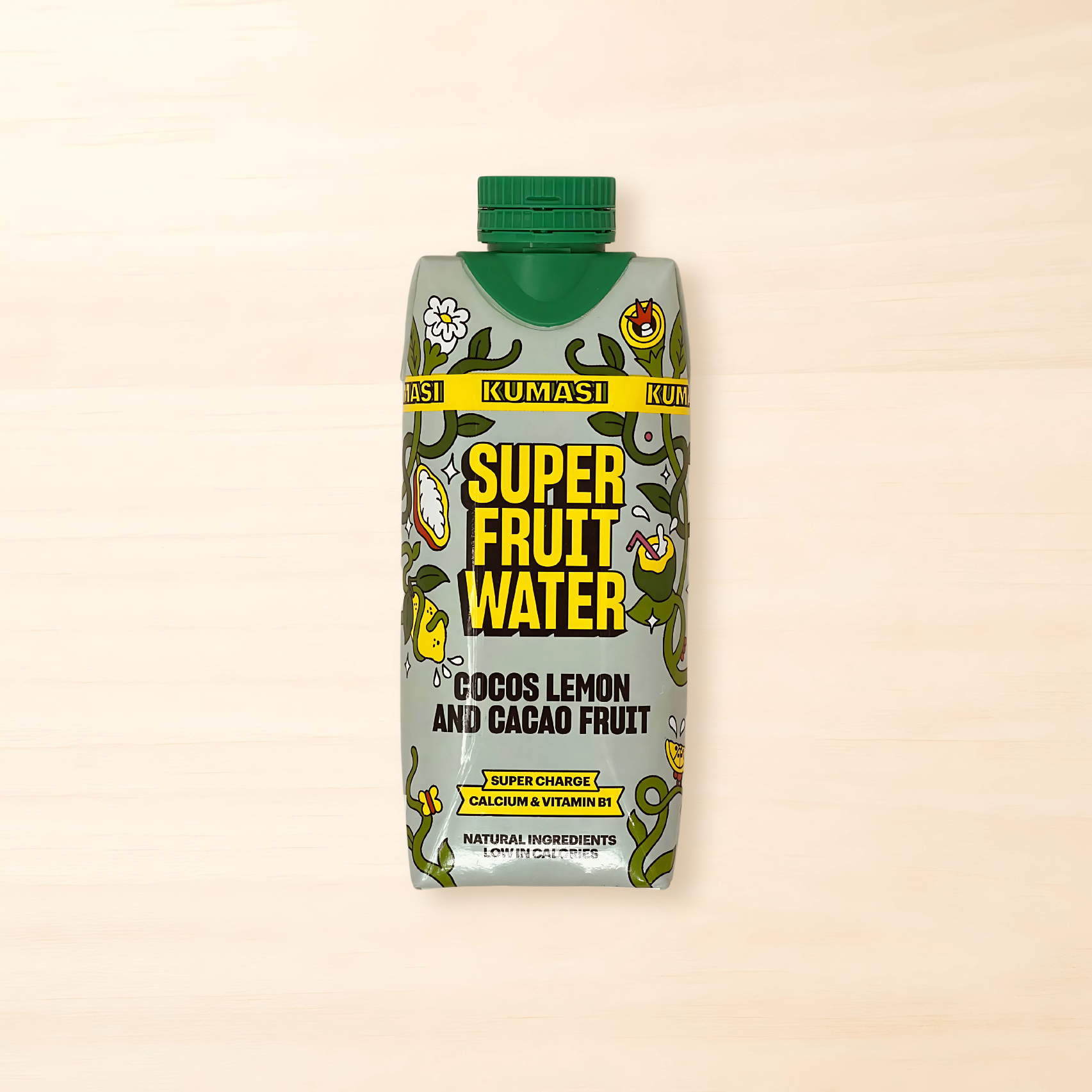 Kumasi - Kakaofrucht-Wasser - Kokos, Zitrone, Kakaofrucht