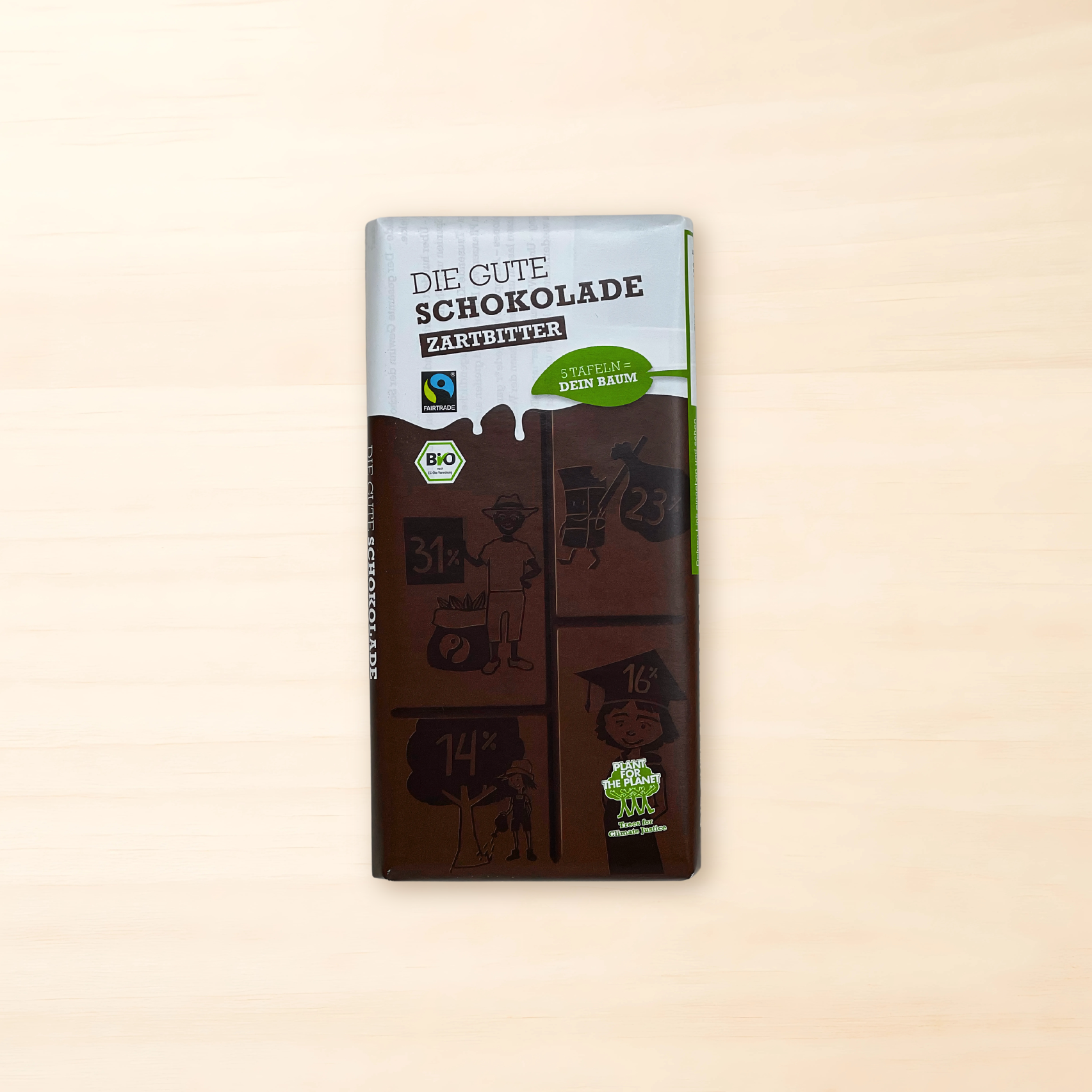 Die Gute Schokolade - Zartbitter, 100g