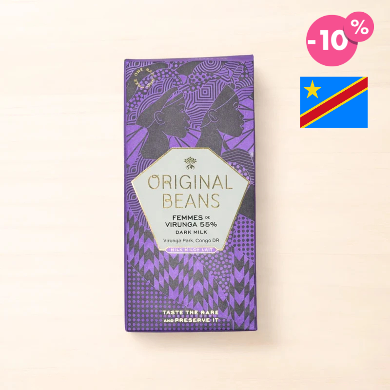 Original Beans Femmes de Virunga Milk 55%