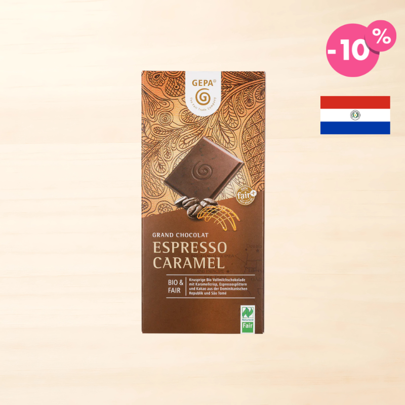 GEPA Espresso Caramel - Vollmilch, 100g