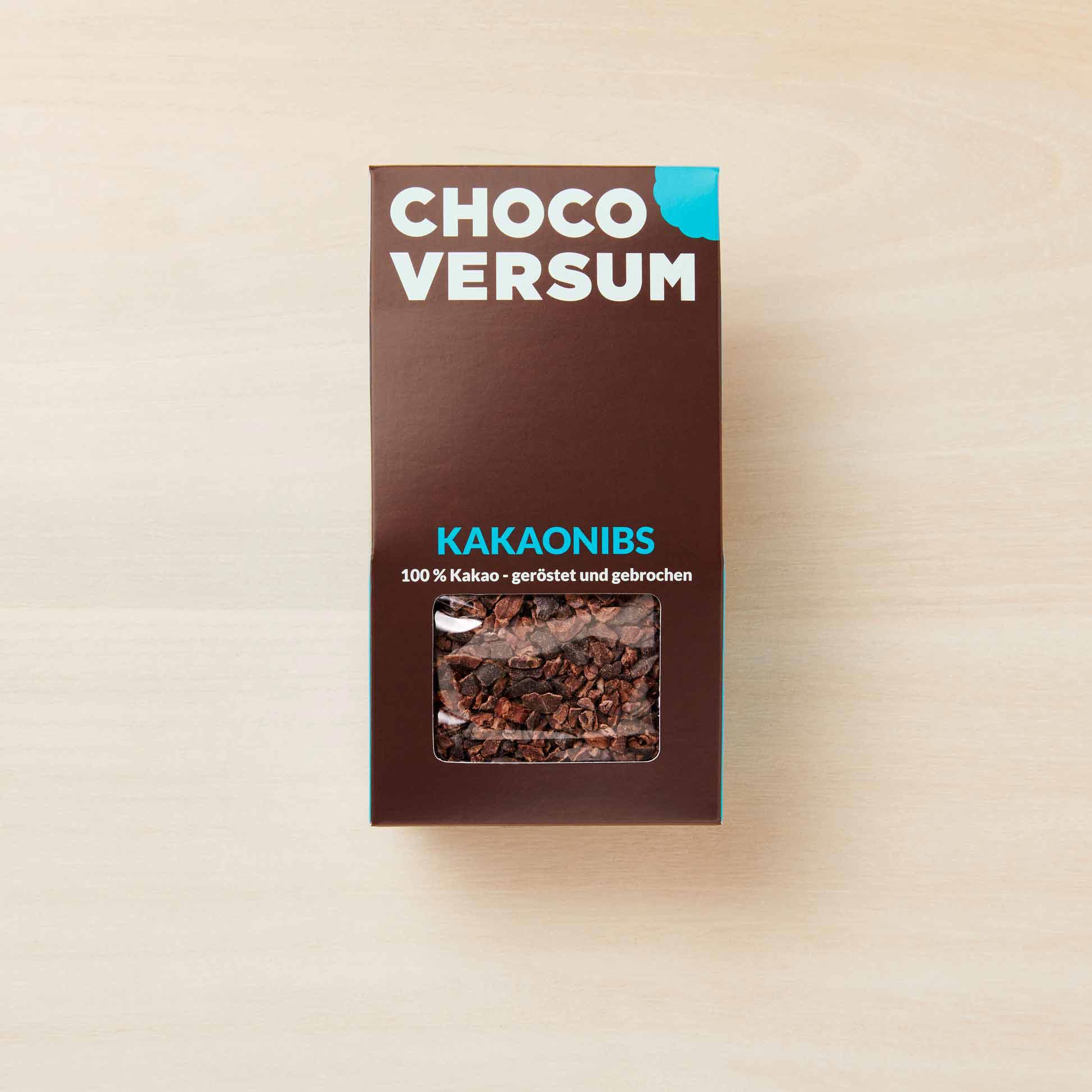 100 Gramm geröstete Kakaonibs vom Chocoversum