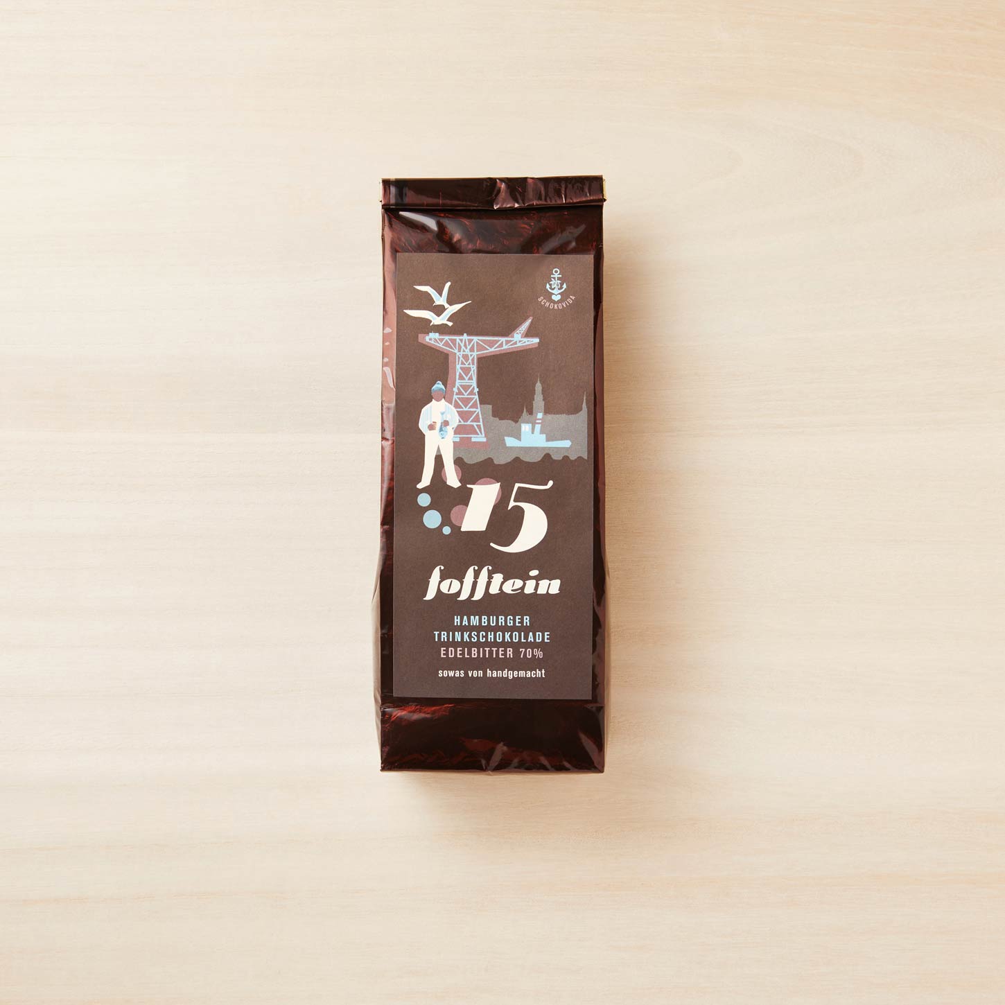 Trinkschokolade Edelbitter mit 70% Kakao aus Hamburg von Schokovida