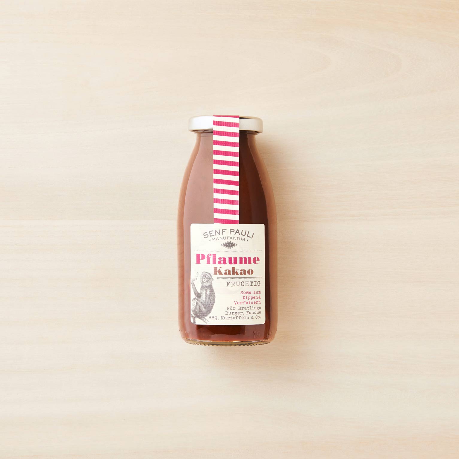 Fruchtige Soße mit Pflaume und Kakao von Senf Pauli