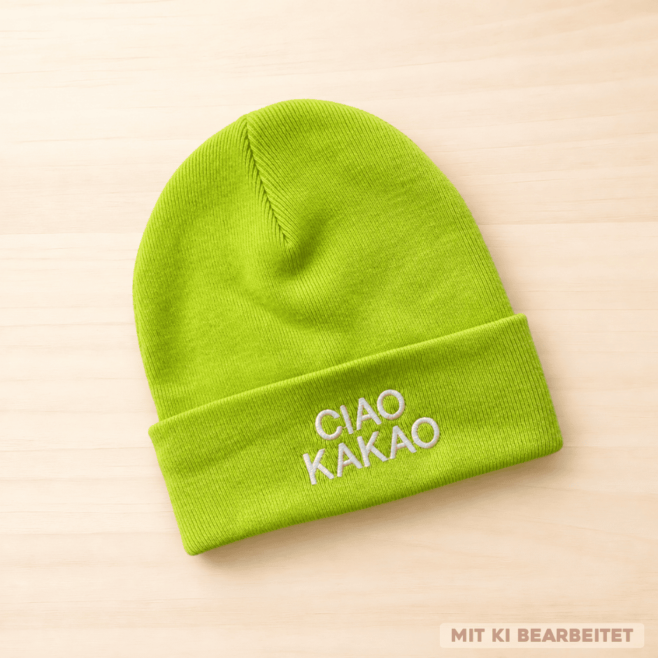Beanie Ciao Kakao - PISTAZIEN-GRÜN