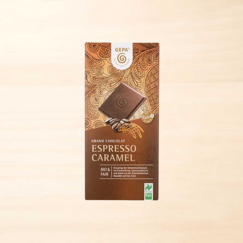 GEPA Espresso Caramel - Vollmilch, 100g