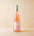 0,75l Flasche aus Weißglas mit rosa Etikett Secc au Chocolat Rosé
