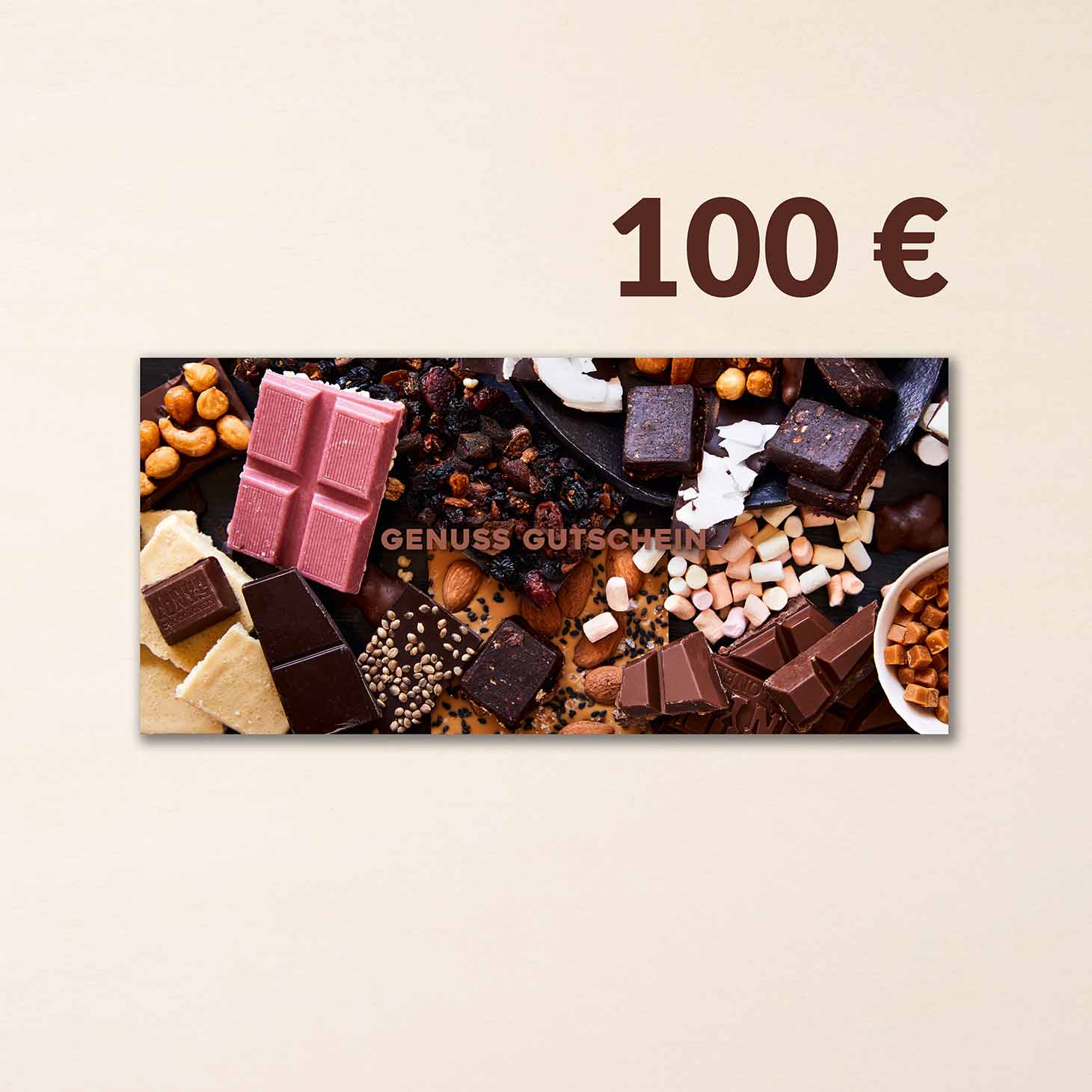 Gutschein für das CHOCOVERSUM im Wert von 100 €