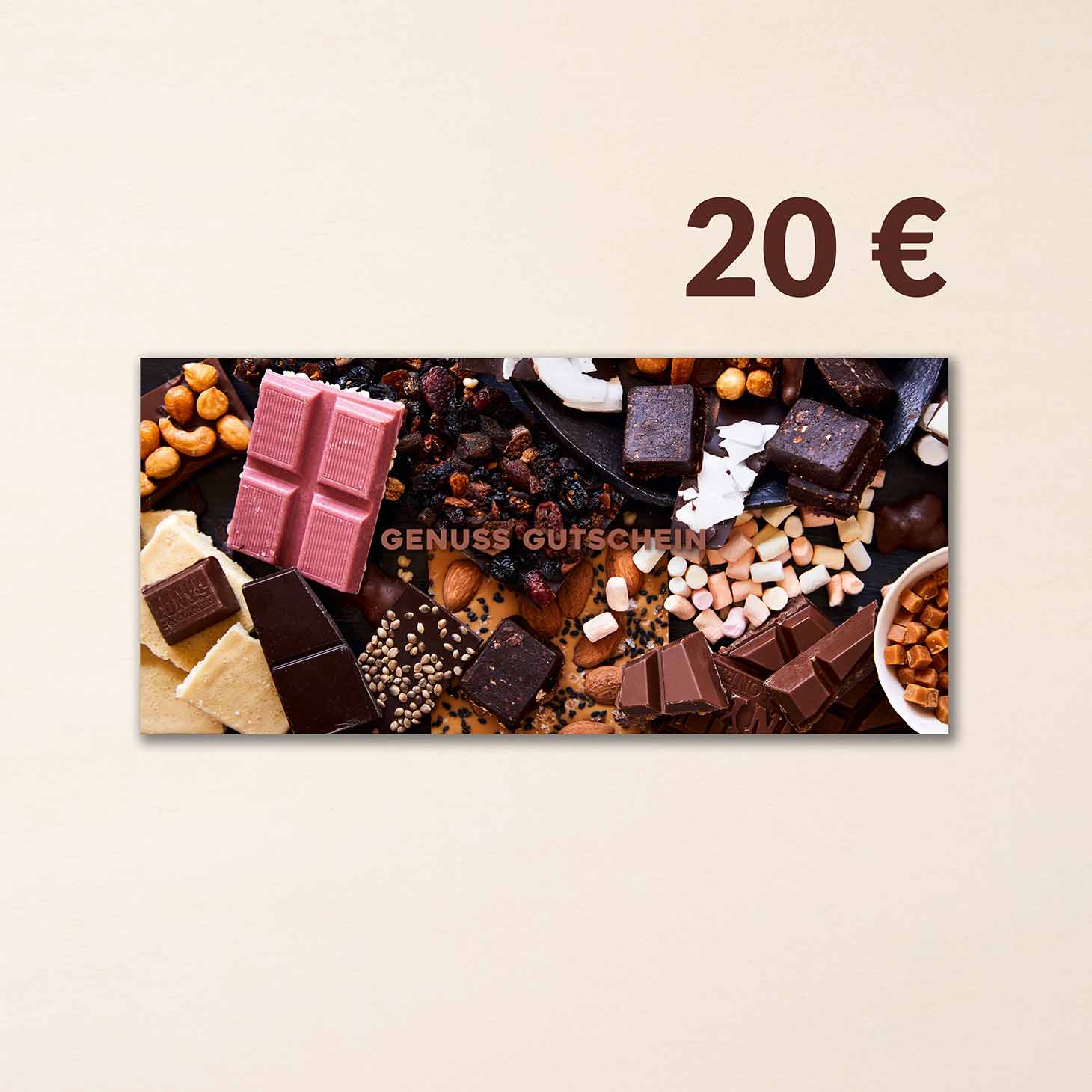 Gutschein für das CHOCOVERSUM im Wert von 20 €