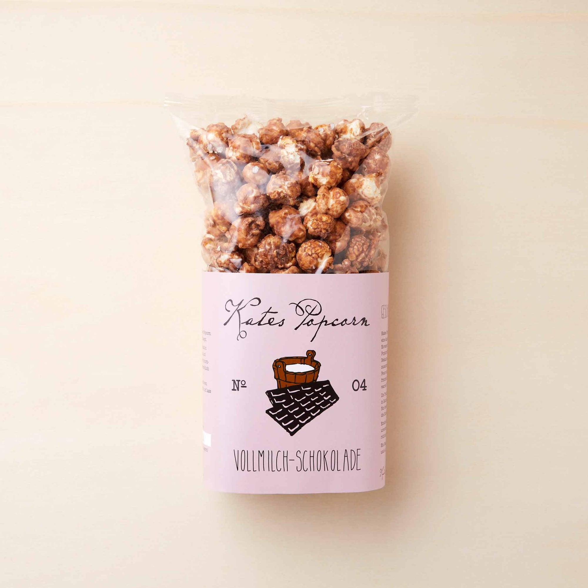 Popcorn mit Vollmilch-Schokolade von Kates Popcorn